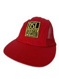 Vintage Diesel Cap Mesh DSL Diesel Power Rot