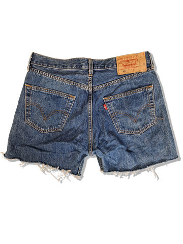 Vintage Levis Jeansshorts 501 Blau W33