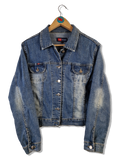 Diesel Jeansjacke Dunkelblau Damengröße XL