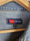 Diesel Jeansjacke Dunkelblau Damengröße XL