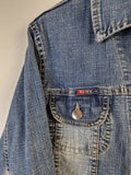 Diesel Jeansjacke Dunkelblau Damengröße XL