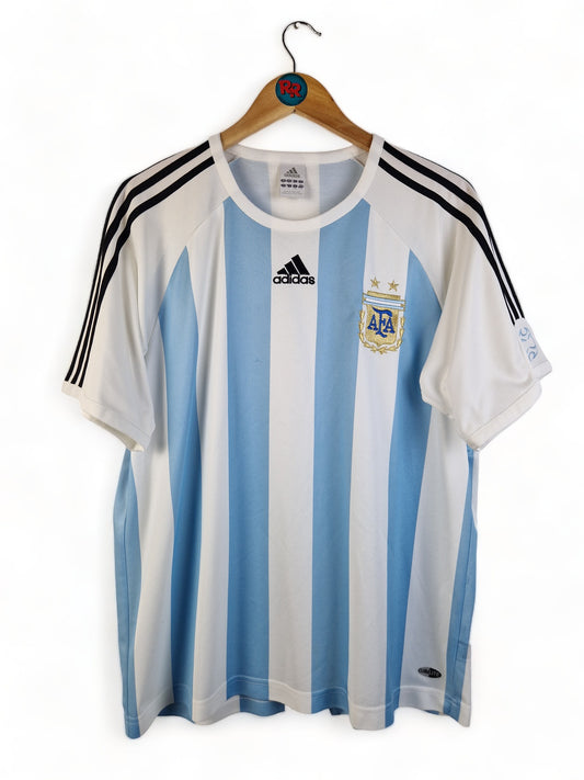Adidas Trikot+Shorts Set Argentinien 2005 Blau Weiß L