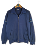 Rare! Vintage Nike Sportjacke 80s Blue Tag Made In Japan Dunkelblau L-XL