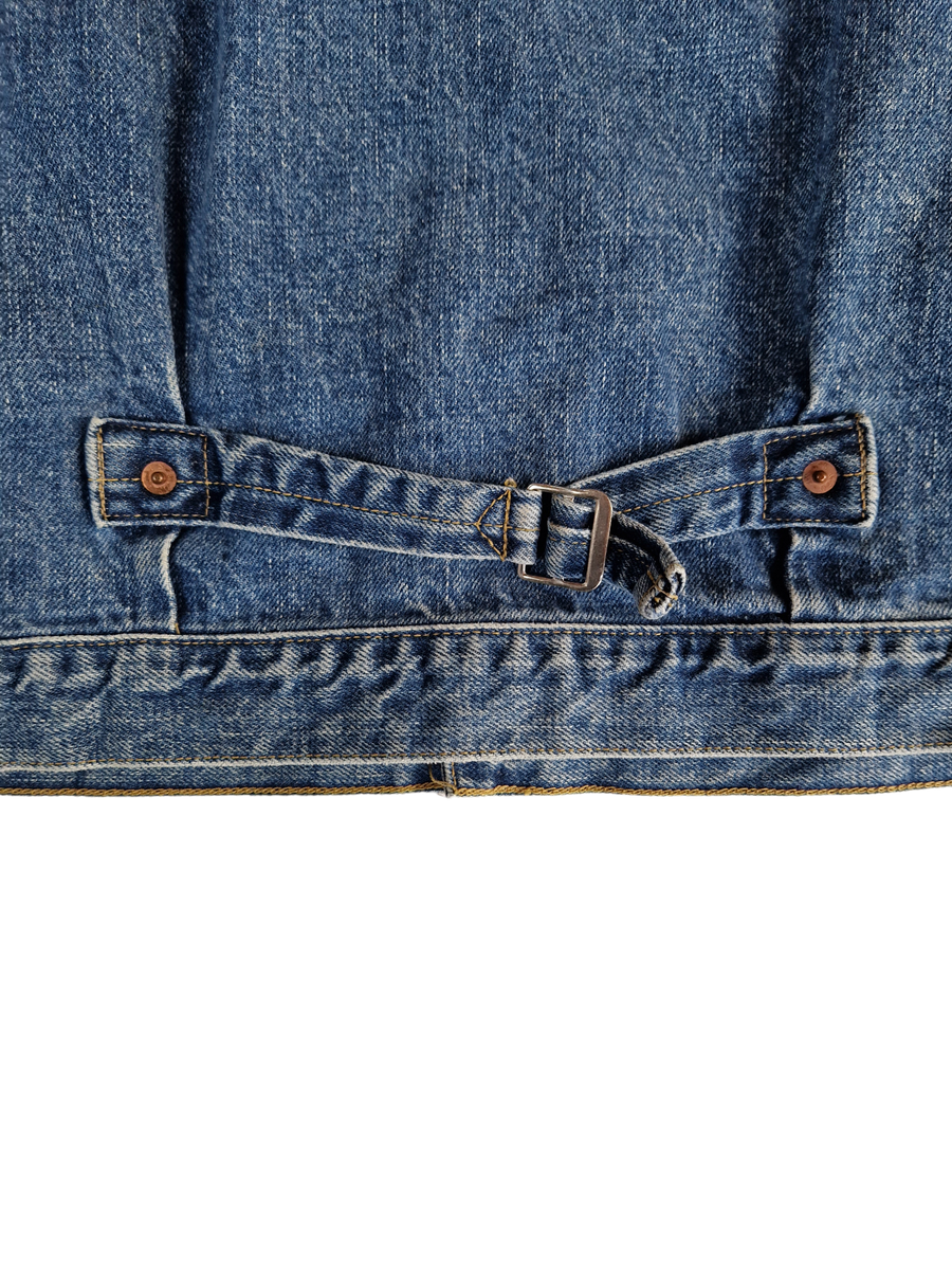 Rare! Vintage Levis Jeansjacke 71506 XX Buckle Back Type 1 Big E