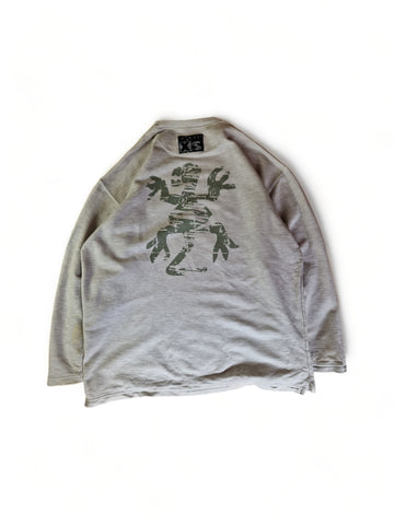 Vintage Excess Sweater Backprint Grau XL