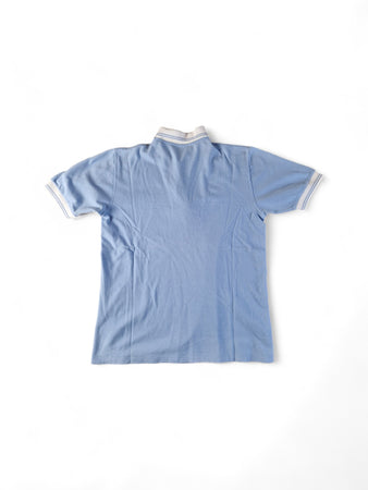 Vintage Nike Polo Shirt 70s-80s Basic Blau M