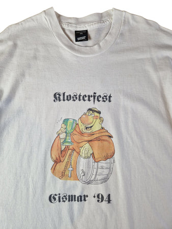 Vintage Screen Stars Shirt Klosterfest Cismar 1994 Single Stitch Grau XXL