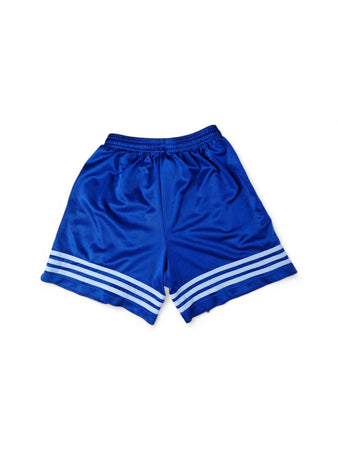 Vintage Adidas Shorts FC Bayern 1995 Fußball Made In England Blau (D176) XS-S