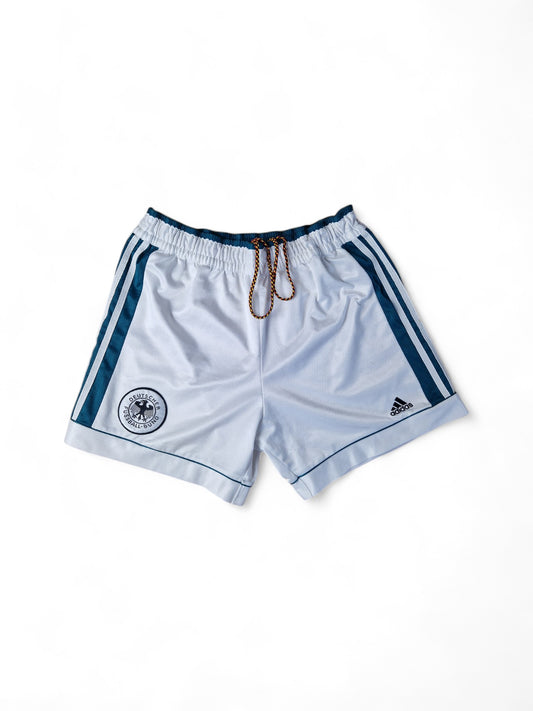 Vintage Adidas Shorts DFB Fußball 1998/2000 Weiß Grün L