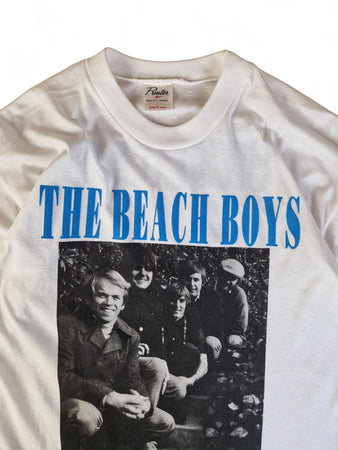 Vintage Printer Shirt 2001 The Very Best of the Beach Boys Weiß L