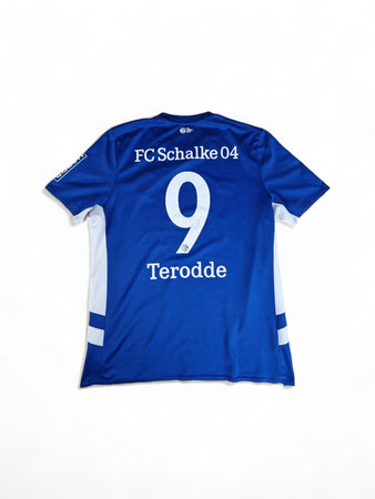 Umbro Trikot FC Schalke 04 Home #9 Terodde 2021/2022 Blau Weiß M-L