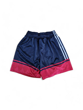 Vintage Adidas Shorts Fußball FC Bayern München Schwarz Rot M