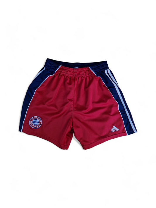Vintage Adidas Shorts FC Bayern München Fußball Rot Blau M