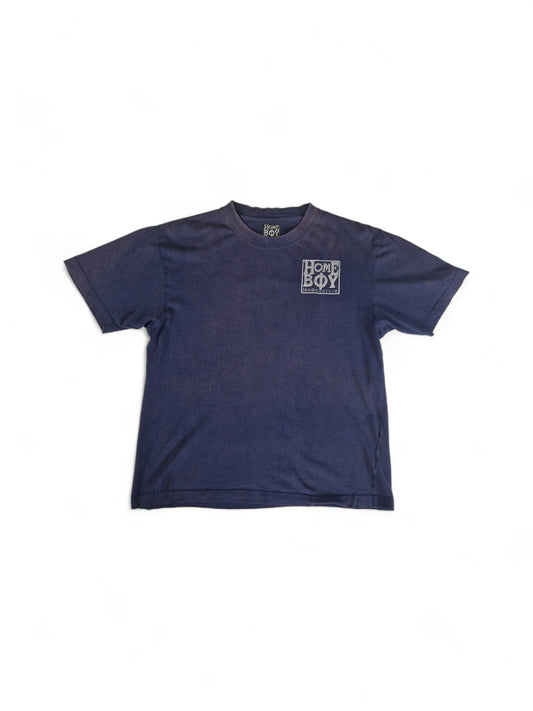 Vintage Home Boy Shirt Ausgewaschenes Blau (Kindergröße 164/170) XS-S