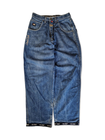 Vintage OG Gear Jeans Baggy Blau (28) XS