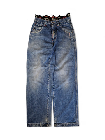 Vintage Southpole Jeans Baggy Dunkelblau 31