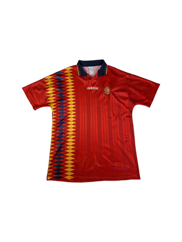Vintage Adidas Trikot Spanien 1994 WM Rot XL