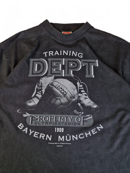 Vintage Nutmeg Shirt Bayern München Fußball Schwarz L