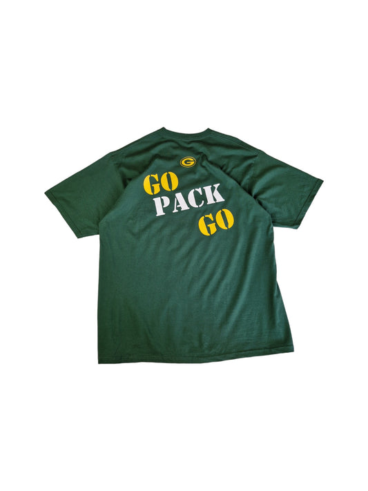 Russell Shirt "Go Packers" Green Bay Packers XXL