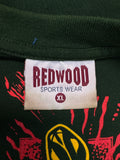 1997 Redwood Shirt "Music For Montserrat" Grün XL