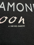 1996 AllSport Tourshirt Neil Diamond "Tennessee Moon" Single Stitch Made In USA Schwarz XXL
