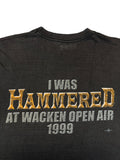 Rare! 1999 Hammerfall Shirt "I was hammered at Wacken Open Air" Schwarz L-XL