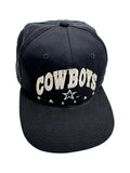 Vintage Drew Pearson Cap 90s Dallas Cowboys Football Dunkelblau