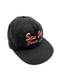 Vintage Cap 90s San Diego State Aztecs NCAA NBA Made In USA Schwarz One Size