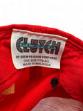 Vintage Clutch Players By Drew Pearson Cap 90s San Francisco 49ers NFL Rot One Size