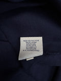 00s Ralph Lauren Poloshirt London "Chief Keef" Custom Fit Dunkelblau XL
