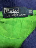 90s Ralph Lauren Poloshirt Big Pony #3 Grün 2XB Big