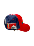 Vintage Racing Cap Milo "Only for winner" Rot Dunkelblau