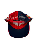 Vintage Racing Cap Milo "Only for winner" Rot Dunkelblau