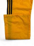 80s Adidas Trackpants Flared Gelb Schwarz XS-S
