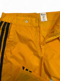 80s Adidas Trackpants Flared Gelb Schwarz XS-S