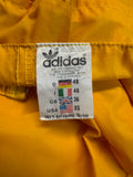 80s Adidas Trackpants Flared Gelb Schwarz XS-S