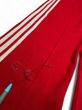 80s Adidas Jogginghose Basic Repairs Rot S