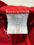 80s Adidas Jogginghose Basic Repairs Rot S