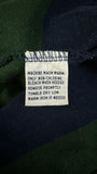 90s Ralph Lauren Poloshirt Crest Logo Striped Dunkelblau Grün XL