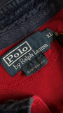 90s Ralph Lauren Poloshirt Big Pony Custom Fit Rot XL