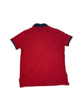 90s Ralph Lauren Poloshirt Big Pony Custom Fit Rot XL