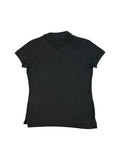 90s Ralph Lauren Damen "The Skinny Polo-"Shirt Schwarz M
