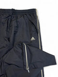 2007 Adidas Full Zip Trackpants Warm Up Tear Away Schwarz M