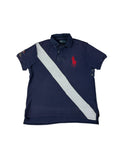 90s Ralph Lauren Poloshirt Big Pony Yachting Club Custom Fit Dunkelblau XL