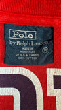 90s Ralph Lauren Shirt Big Logo Rot M