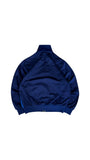 Vintage Adidas Sportjacke Early 90s "The Magic Moment Of Sport" Made In Hong Kong Dunkelblau Grün (180) M-L