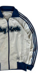 Adidas Sportjacke 2004 Retro Abdul-Jabbar "Skyhook" Basketball Weiß Blau L-XL