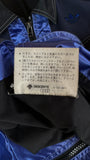 Vintage Adidas Jacke 90s By Descente Glänzend/Shiny Schwarz Blau M