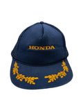 Vintage Honda Mesh-Cap 80s Racing Dunkelblau One Size