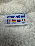Vintage Adidas Sportjacke 80s By Ventey Ivan Lendl "The Face" Made In France Weiß (6/50) M-L